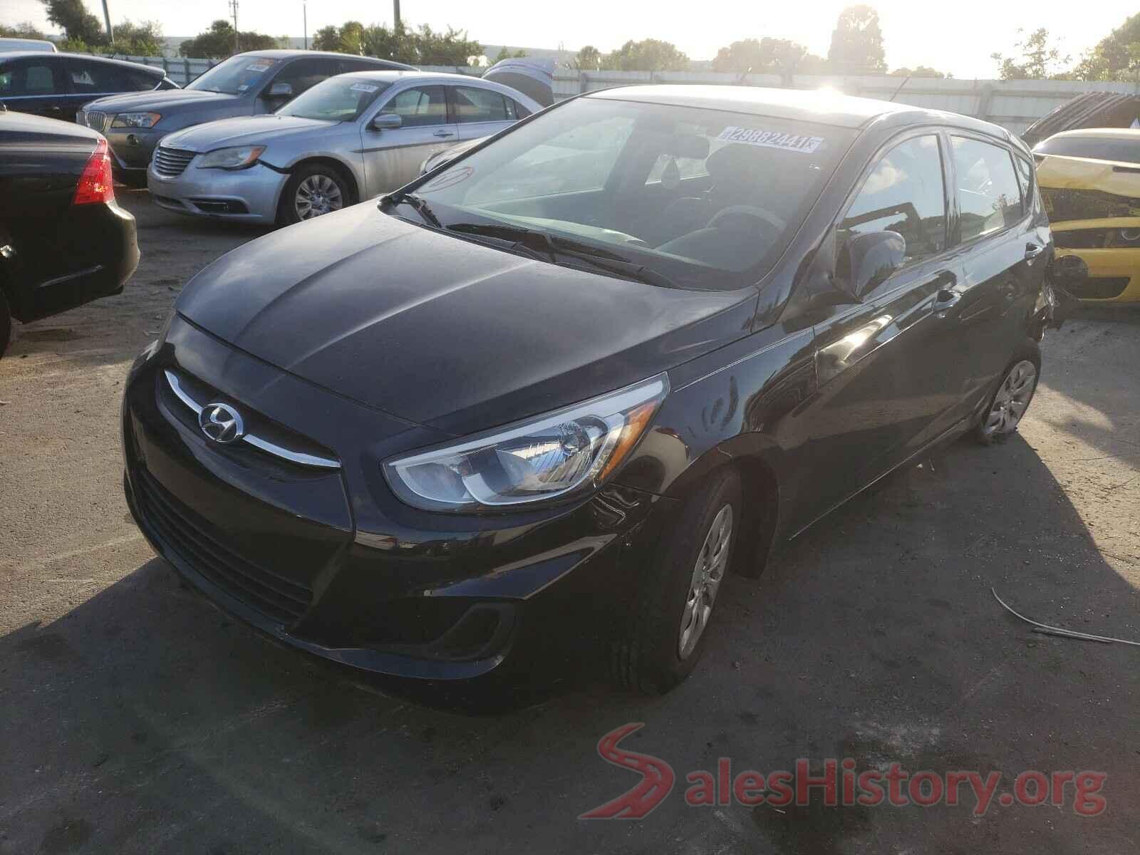 KMHCT5AEXHU317151 2017 HYUNDAI ACCENT