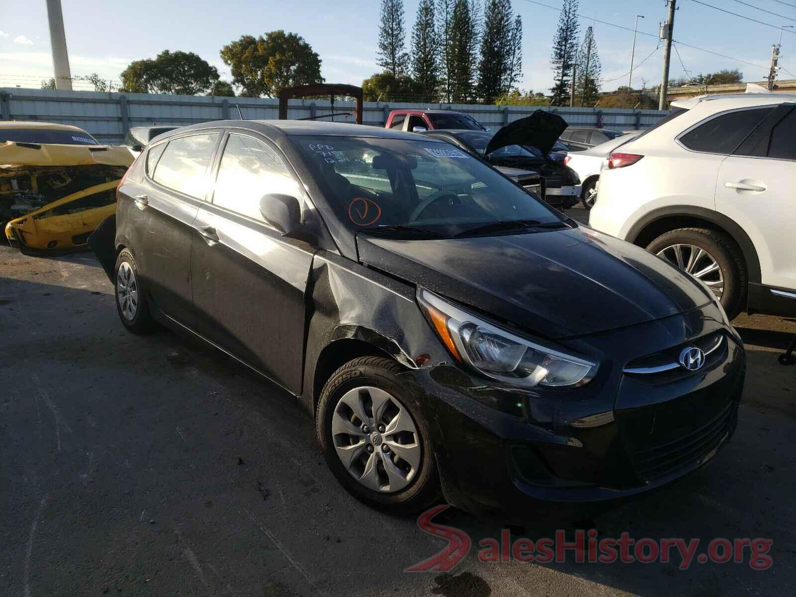 KMHCT5AEXHU317151 2017 HYUNDAI ACCENT