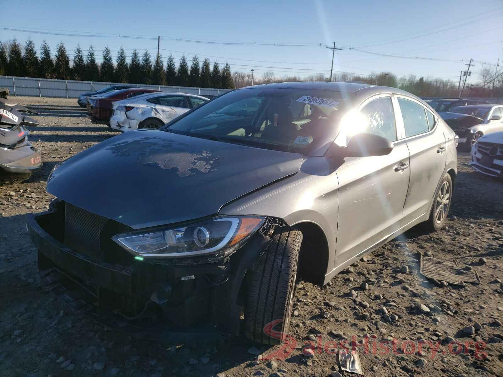 5NPD84LF7JH333284 2018 HYUNDAI ELANTRA