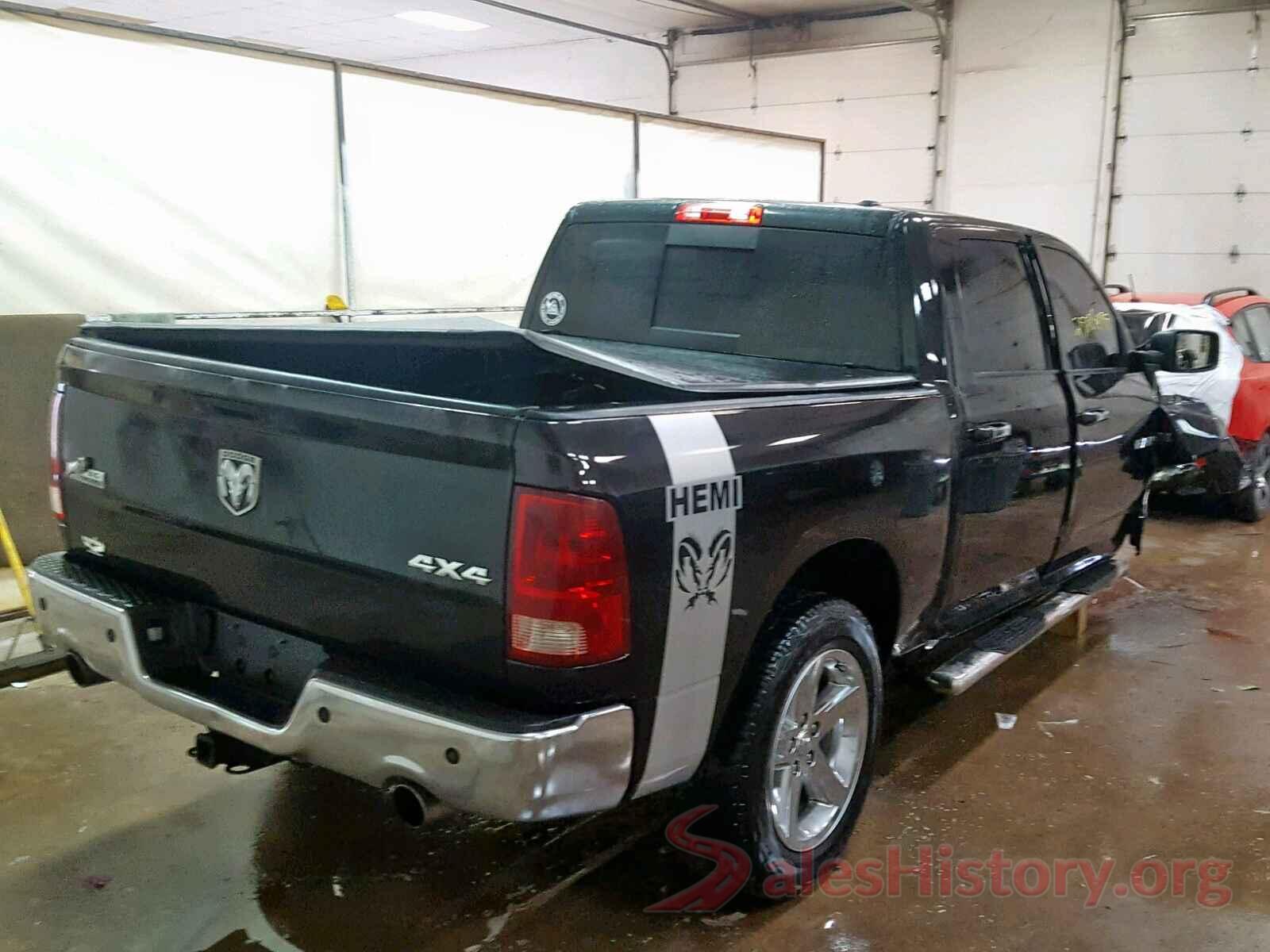 5XXGT4L37LG434812 2010 DODGE RAM 1500