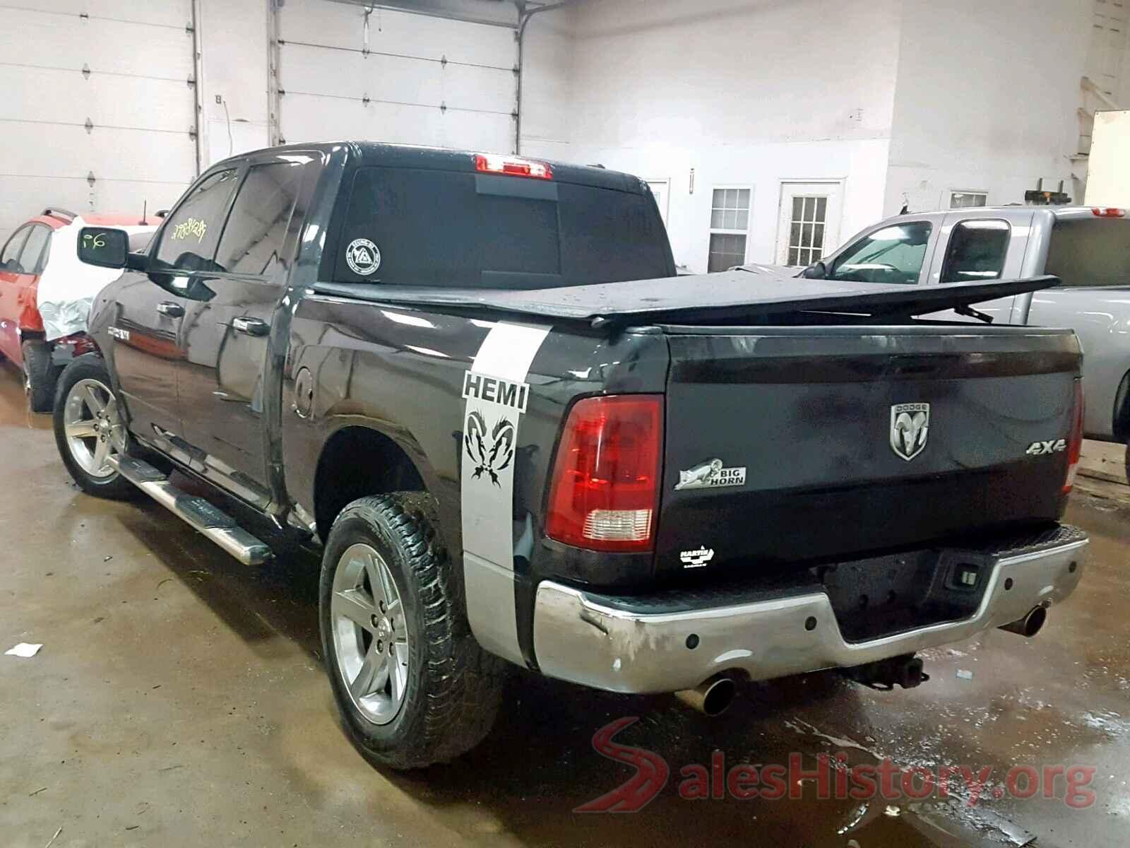 5XXGT4L37LG434812 2010 DODGE RAM 1500