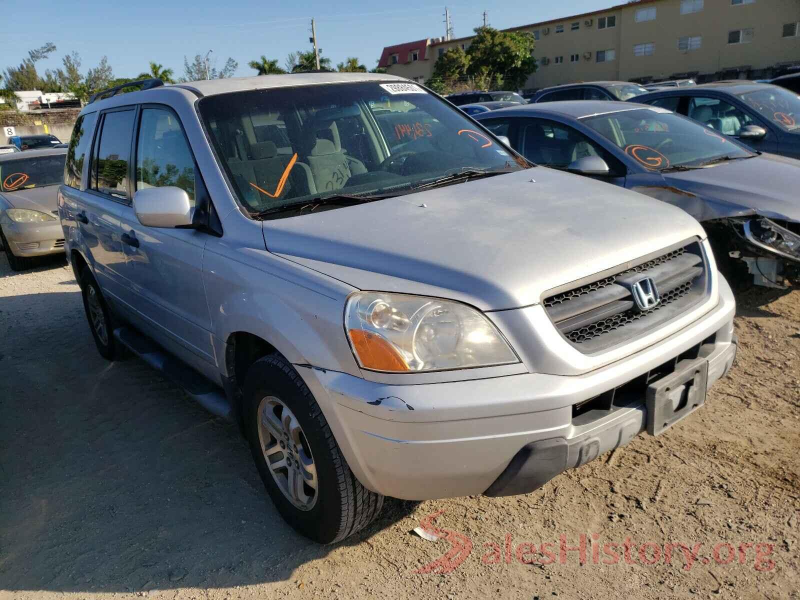 JTNKARJE3HJ540691 2003 HONDA PILOT