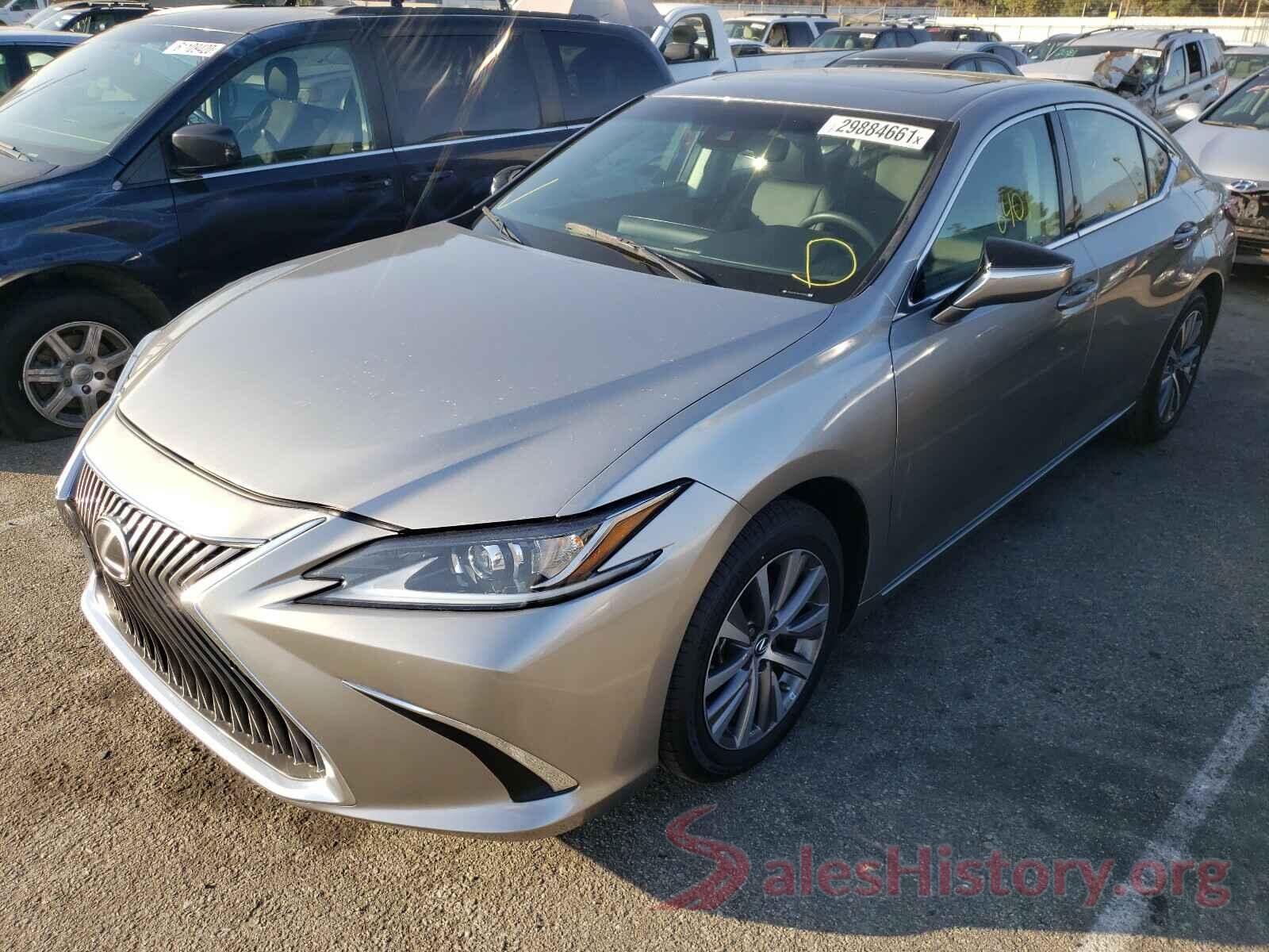 58ABZ1B1XKU026826 2019 LEXUS ES350