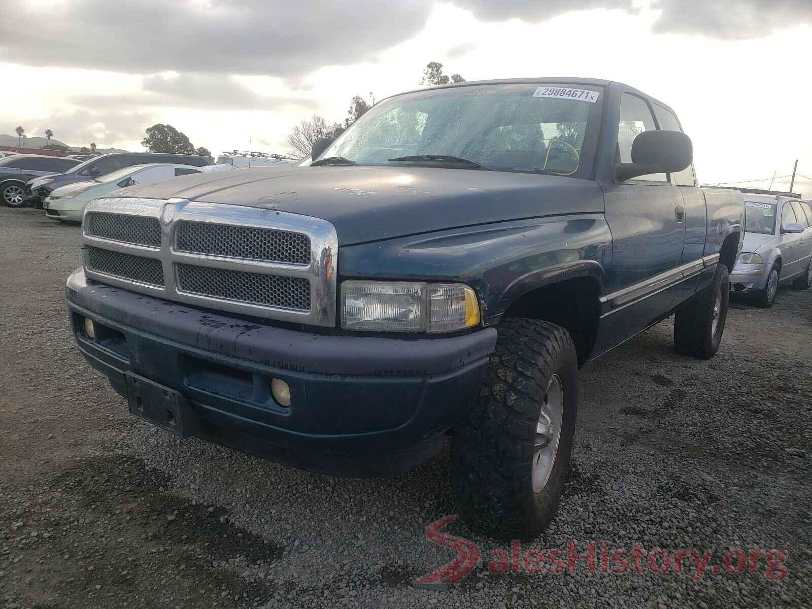 5YFBURHE3HP696551 1998 DODGE RAM 1500