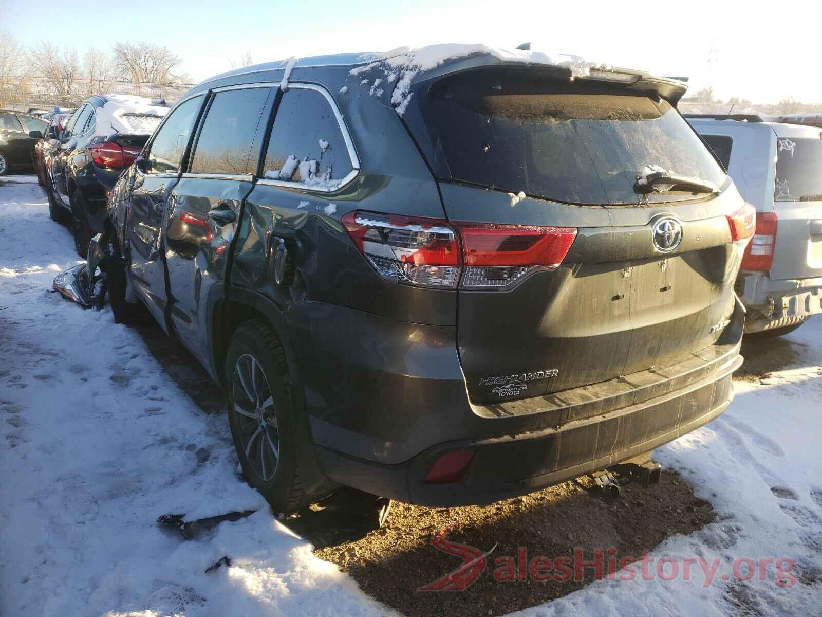 5TDJZRFH9HS412180 2017 TOYOTA HIGHLANDER