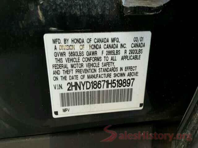 1G1ZE5ST7HF237387 2001 ACURA MDX