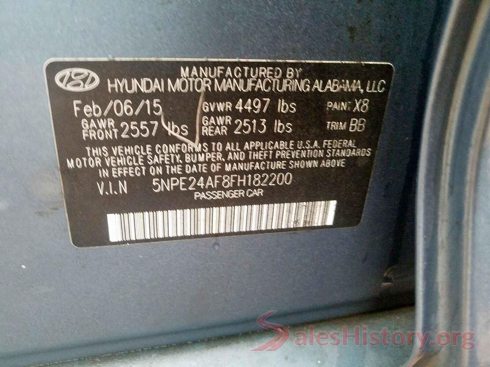 1N6AD0ER5JN731427 2015 HYUNDAI SONATA