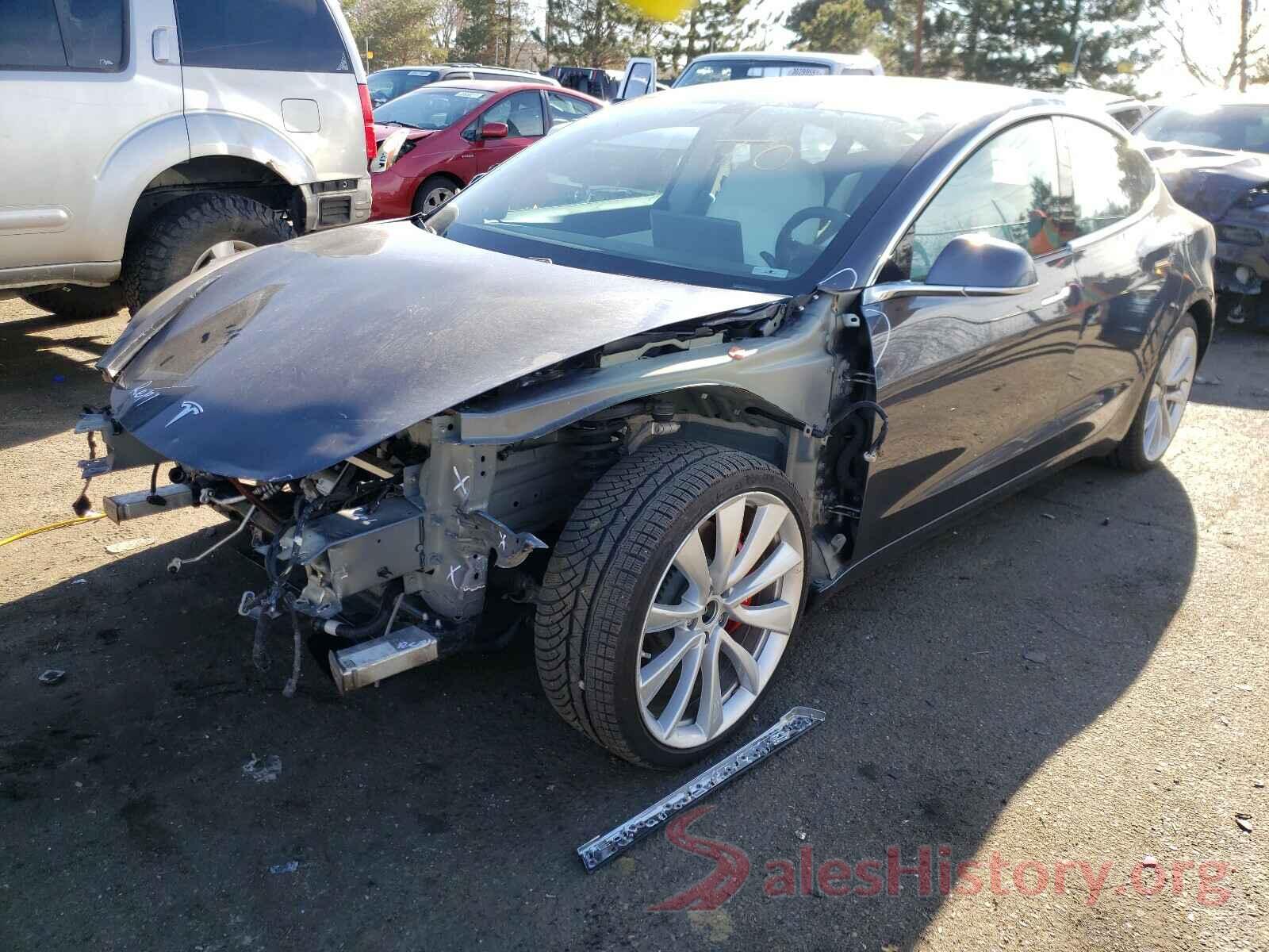 5YJ3E1EBXJF081770 2018 TESLA MODEL 3