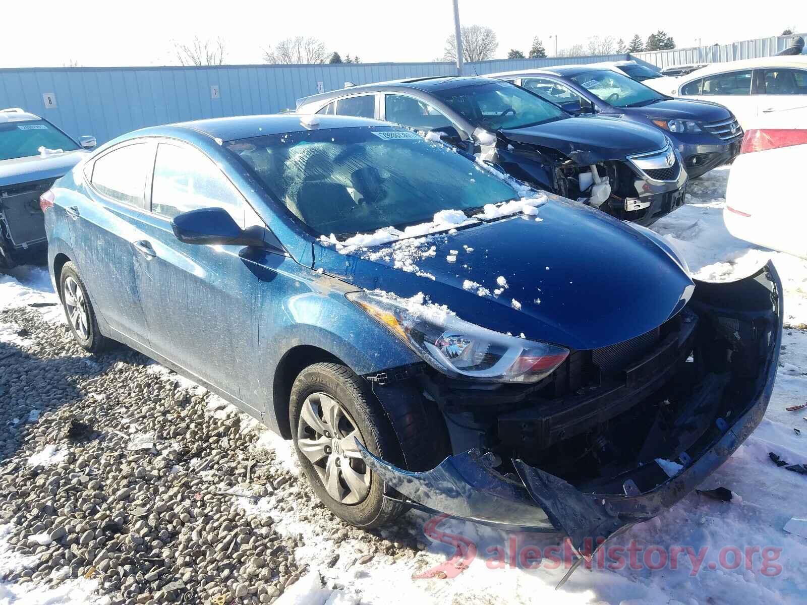 KMHDH4AE0GU637867 2016 HYUNDAI ELANTRA