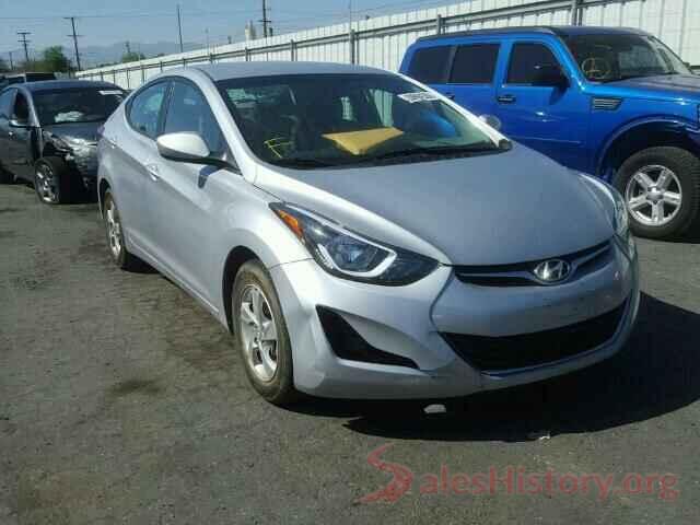 5YJXCBE2XJF123111 2014 HYUNDAI ELANTRA