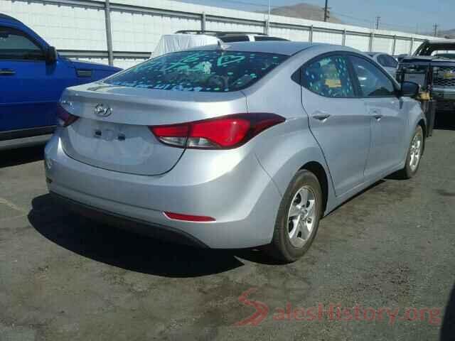 5YJXCBE2XJF123111 2014 HYUNDAI ELANTRA