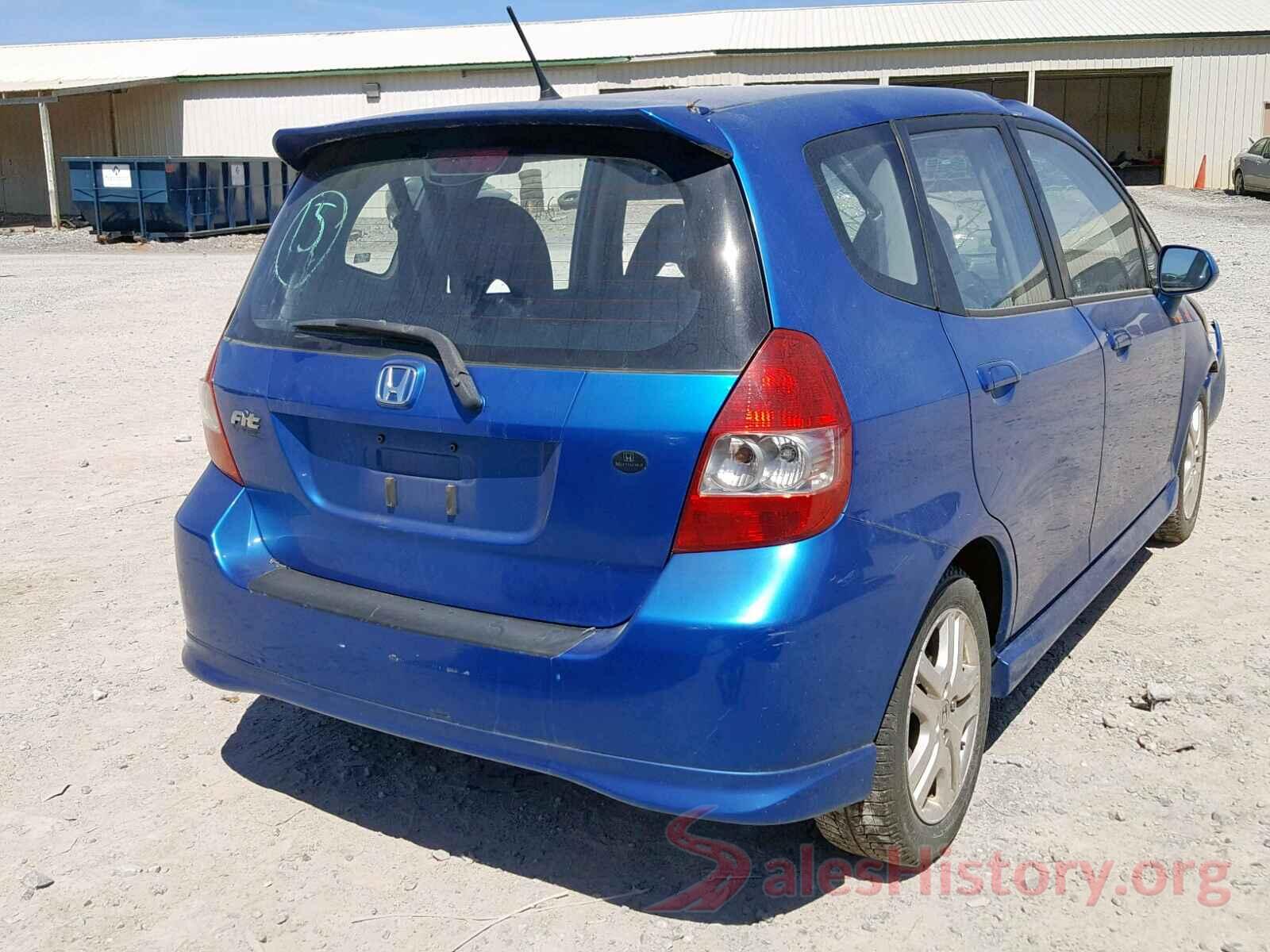 3KPF24AD4ME262985 2008 HONDA FIT SPORT