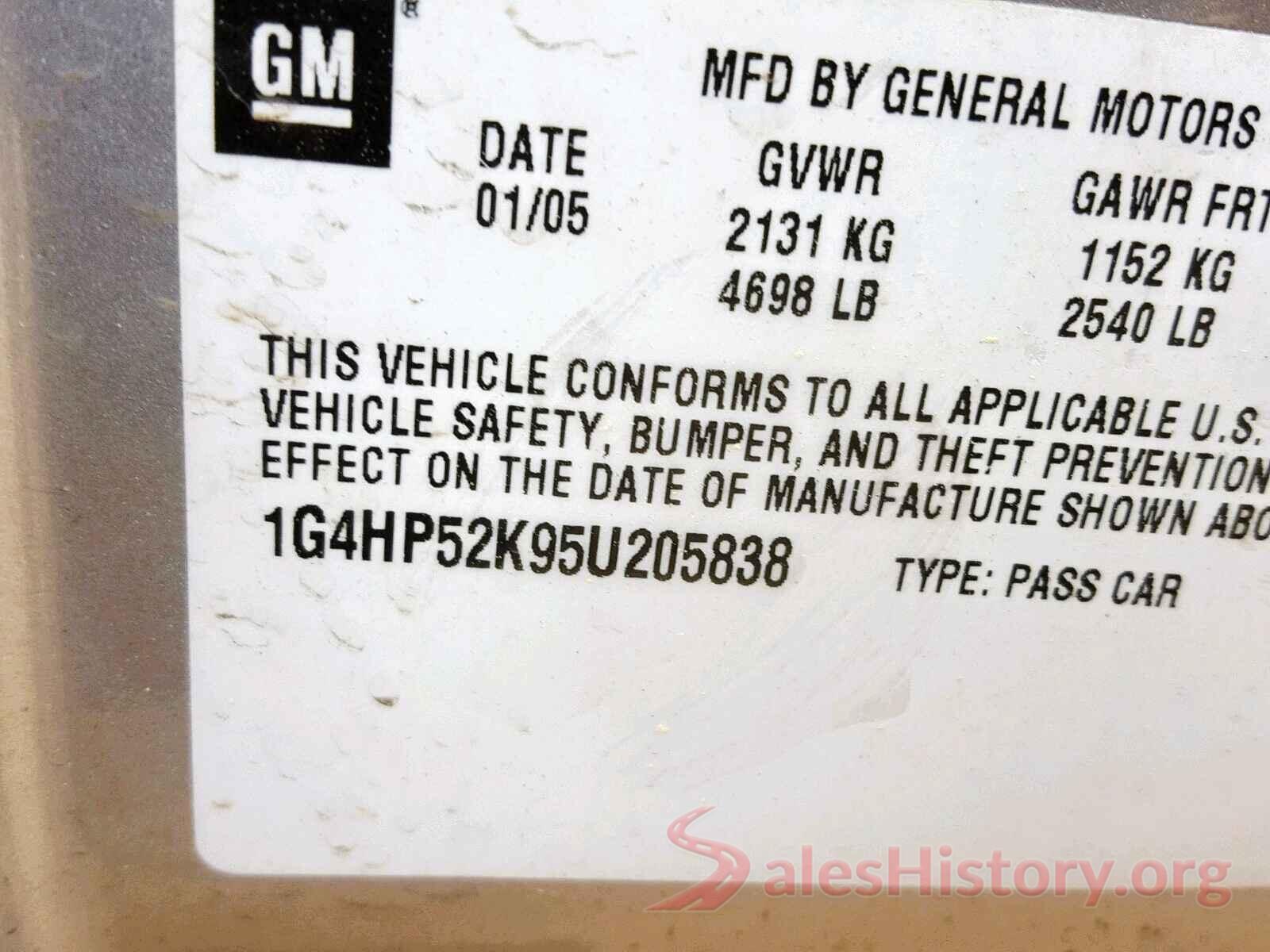 1G1BE5SM0H7197111 2005 BUICK LESABRE