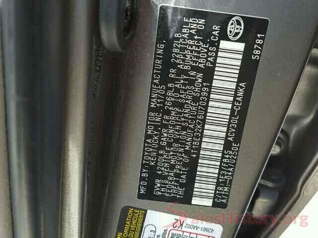 JTMDJREV5JD168153 2006 TOYOTA CAMRY