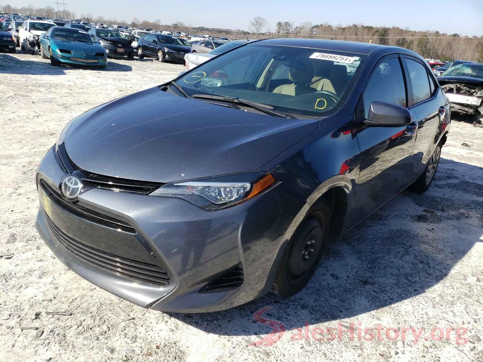 2T1BURHE8JC105927 2018 TOYOTA COROLLA