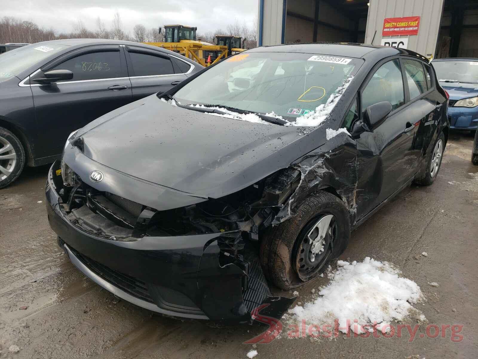 KNAFK5A89H5727347 2017 KIA FORTE