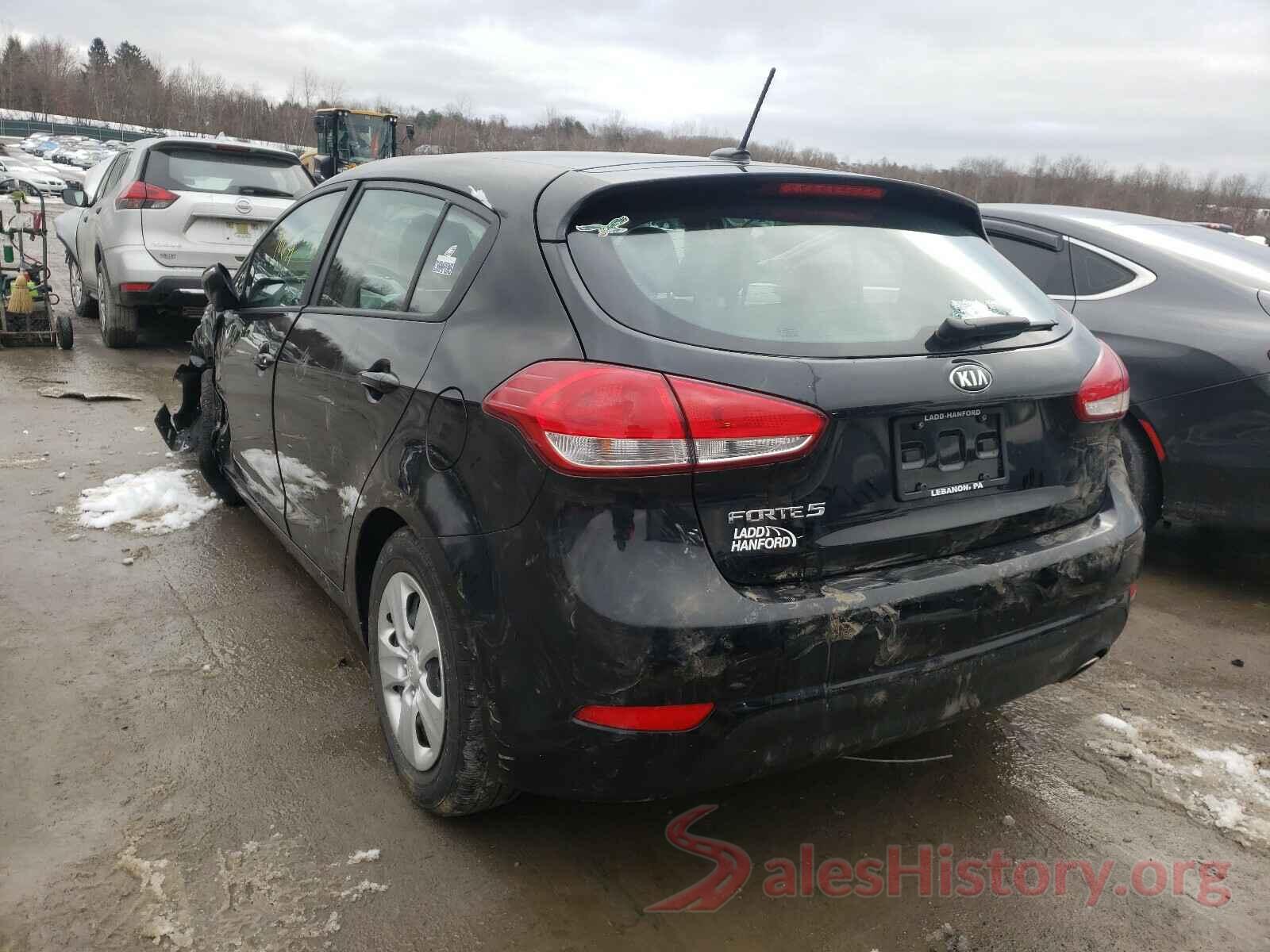 KNAFK5A89H5727347 2017 KIA FORTE