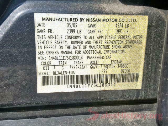 3N6CM0KN1HK706731 2005 NISSAN ALTIMA