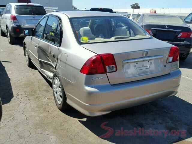 KM8J3CA21JU708809 2004 HONDA CIVIC