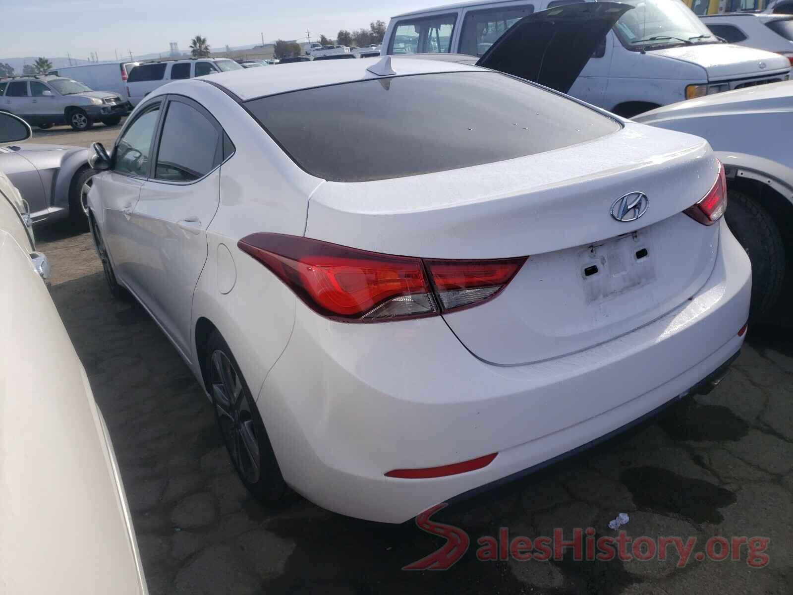 KMHDH4AH7GU488271 2016 HYUNDAI ELANTRA