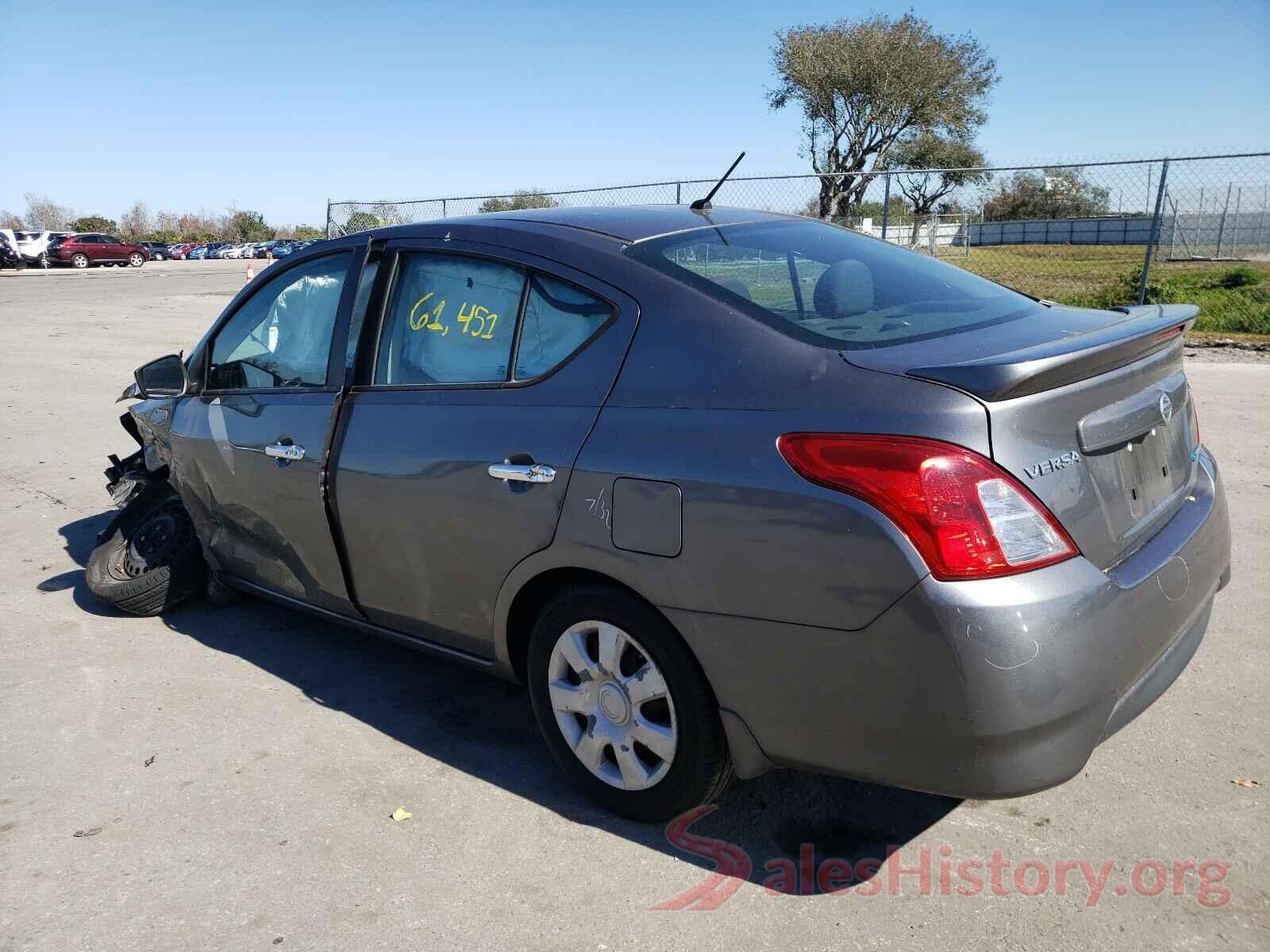 3N1CN7AP7GL837069 2016 NISSAN VERSA