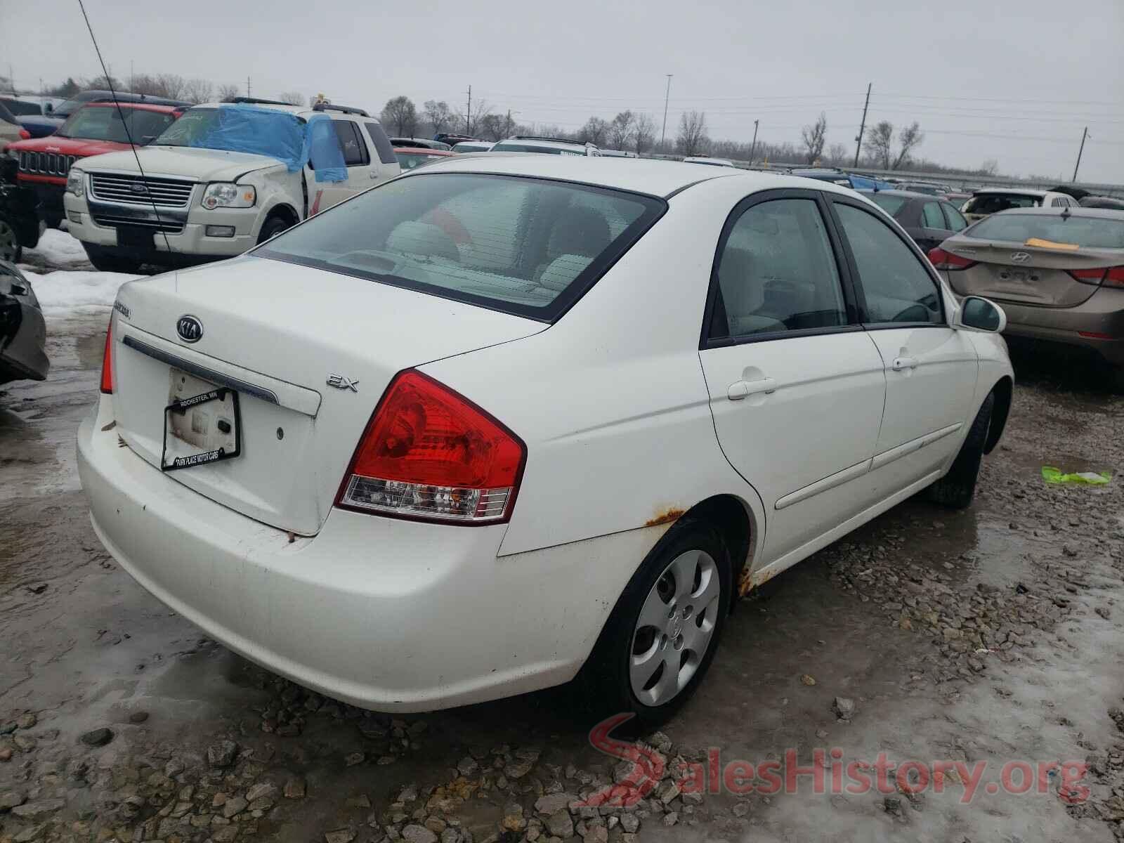 JTDEPRAE4LJ042945 2007 KIA SPECTRA