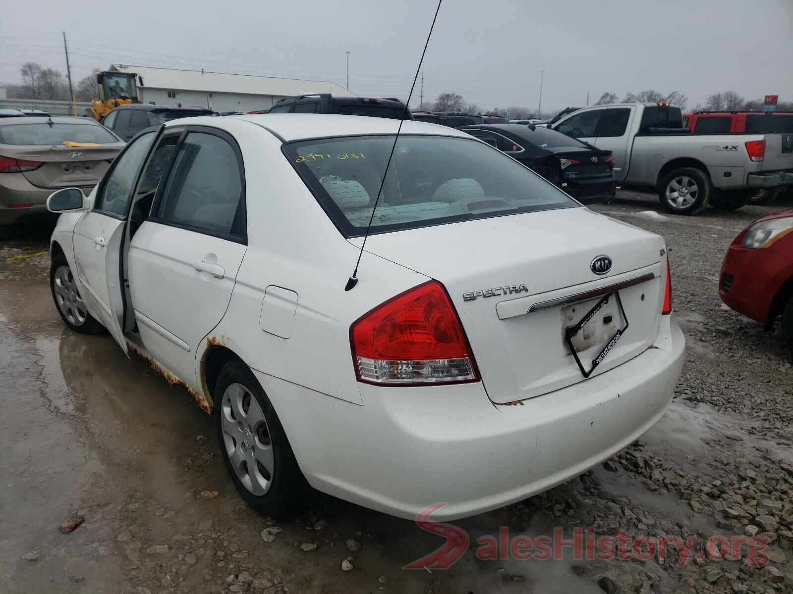 JTDEPRAE4LJ042945 2007 KIA SPECTRA