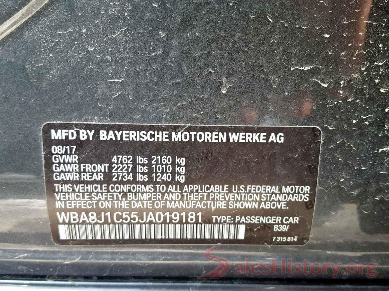 3FA6P0CDXKR253792 2018 BMW 3 SERIES