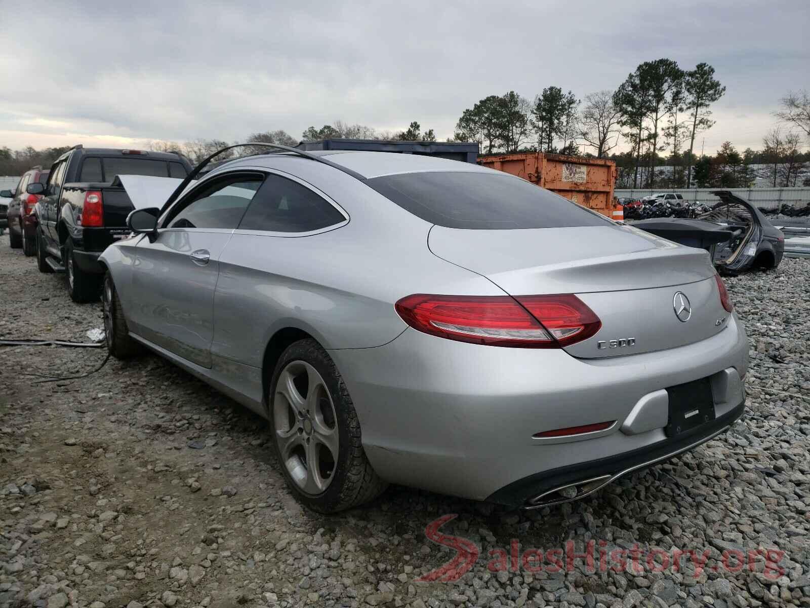 WDDWJ4KB6HF341334 2017 MERCEDES-BENZ C CLASS