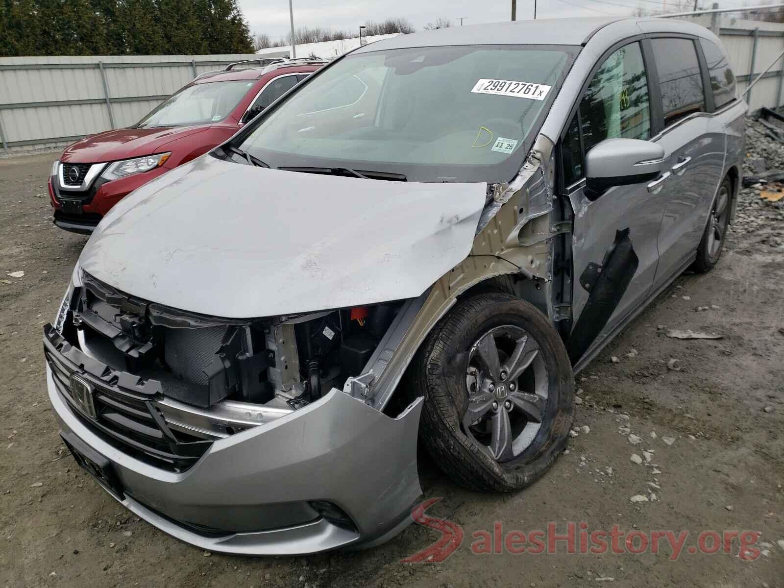 5NPD84LF1HH187099 2021 HONDA ODYSSEY