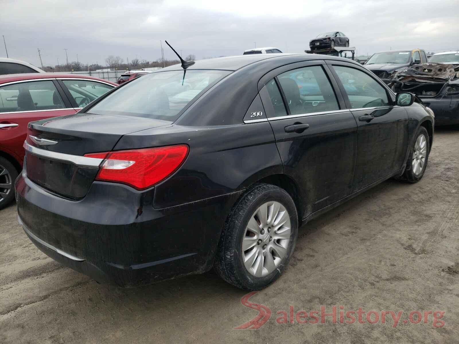 1HGCR2F49GA235706 2014 CHRYSLER 200