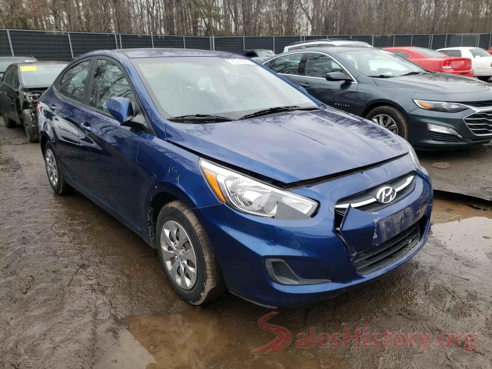 KMHCT4AEXGU972791 2016 HYUNDAI ACCENT