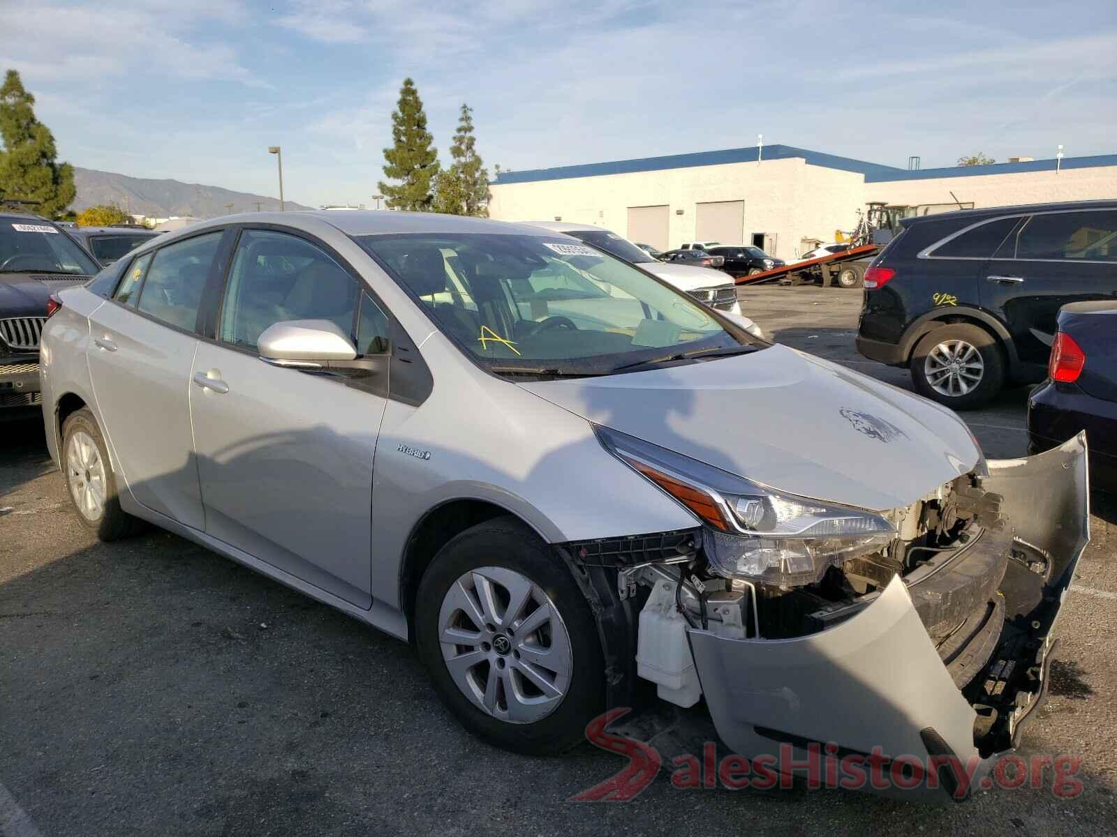 JTDKARFUXK3086648 2019 TOYOTA PRIUS