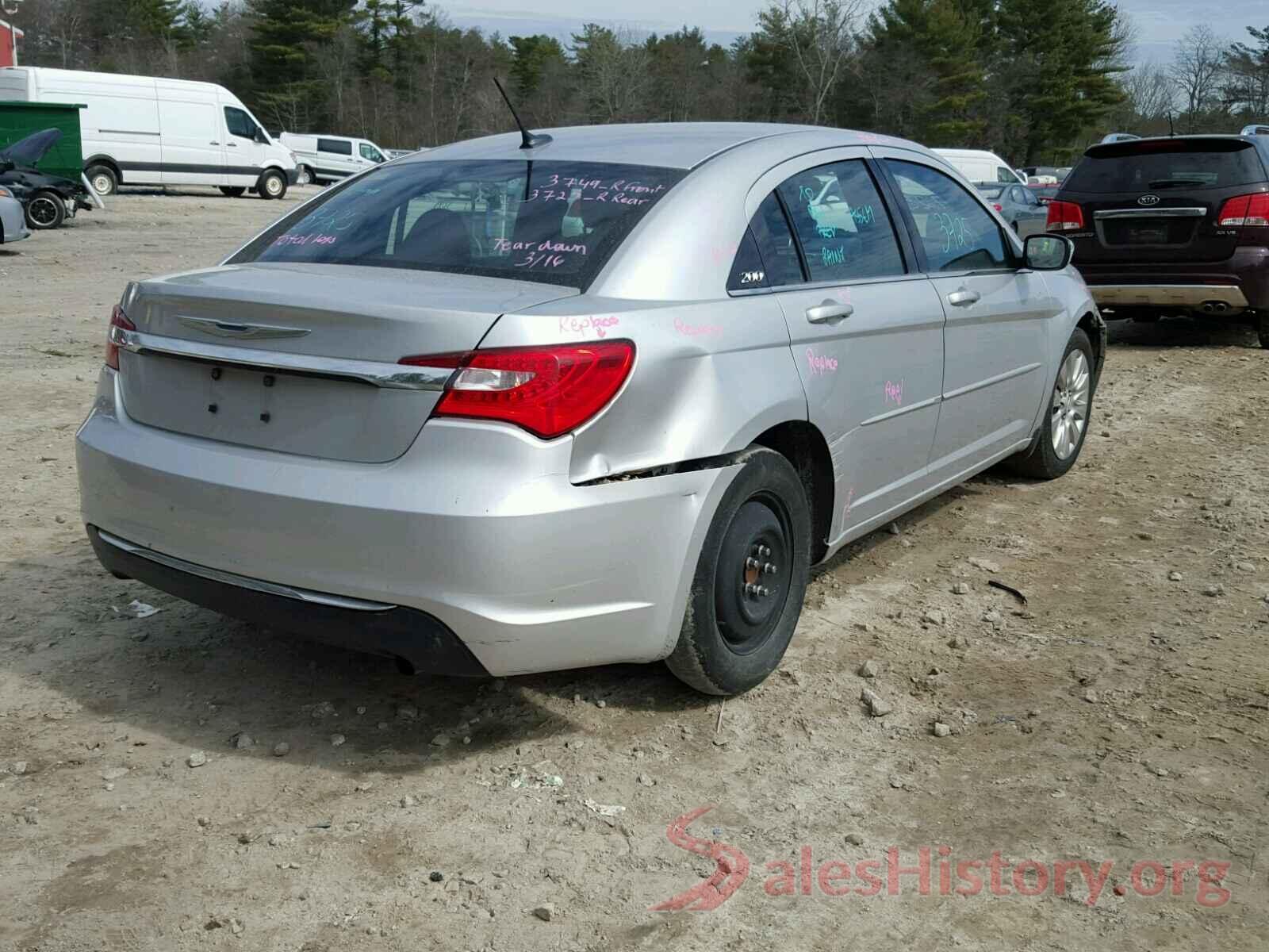 5XXGT4L36GG090217 2012 CHRYSLER 200