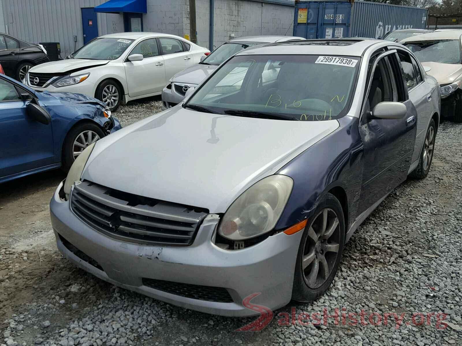 1N6DD0FV7KN707334 2005 INFINITI G35