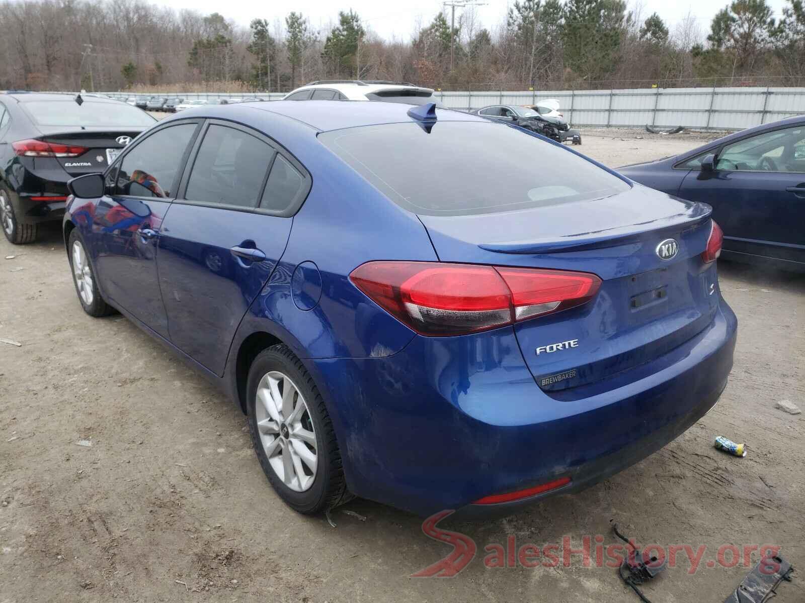 3KPFL4A73HE027393 2017 KIA FORTE