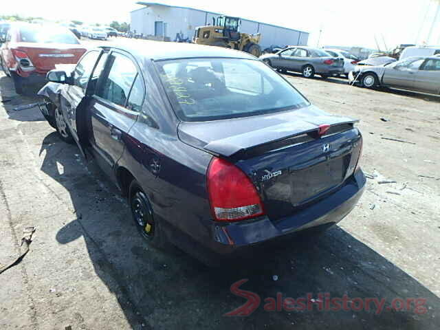 3N1AB7AP7KY258353 2003 HYUNDAI ELANTRA