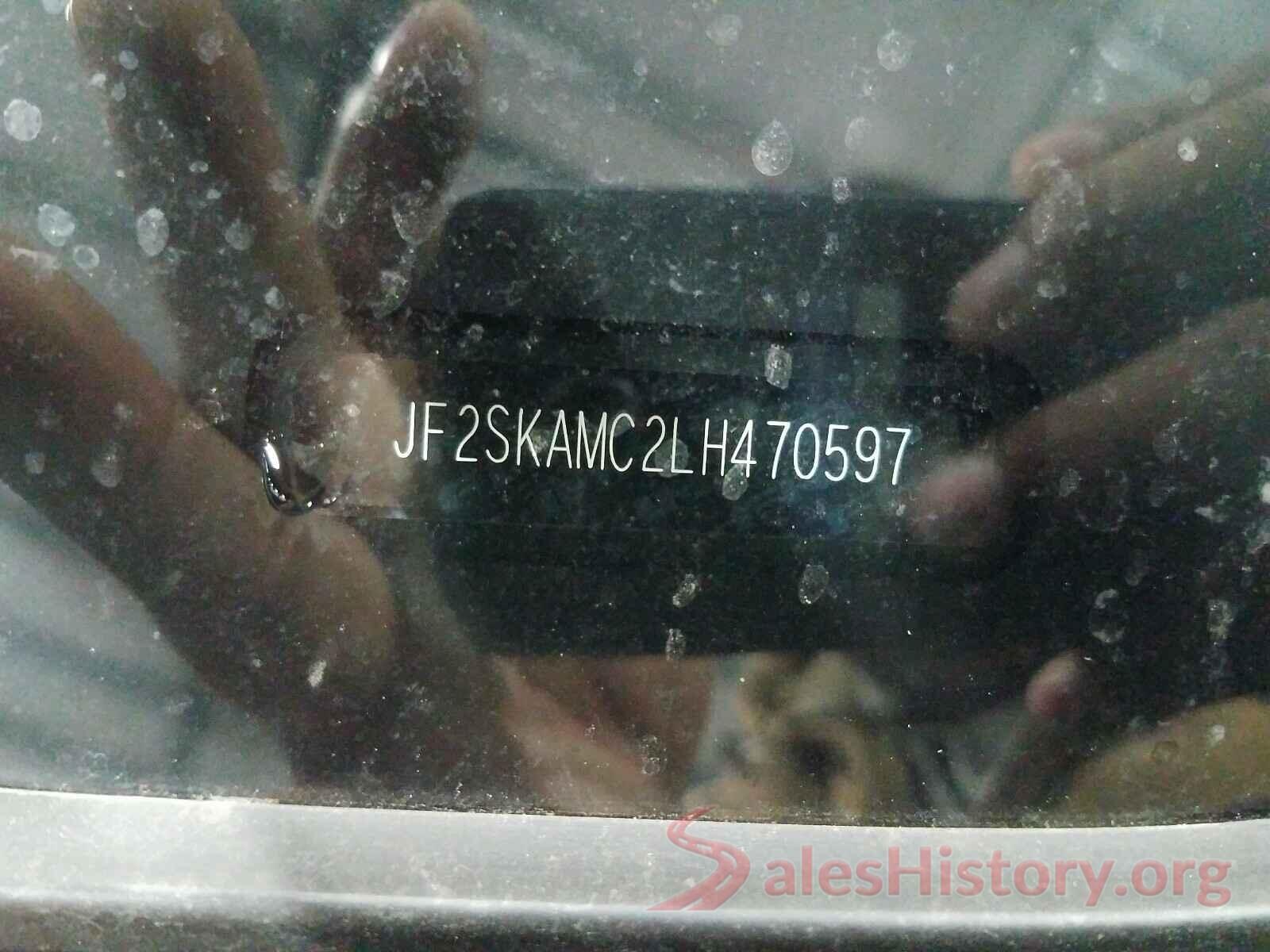 JF2SKAMC2LH470597 2020 SUBARU FORESTER