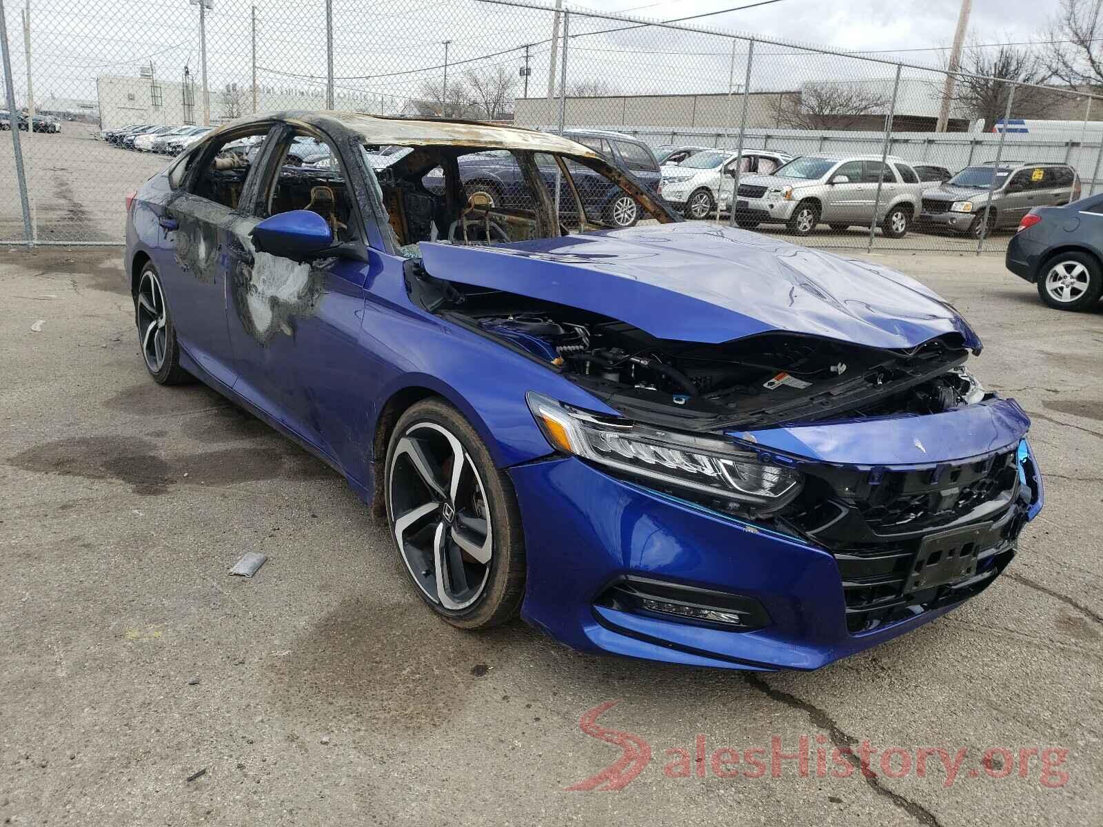 1HGCV2E35JA052525 2018 HONDA ACCORD