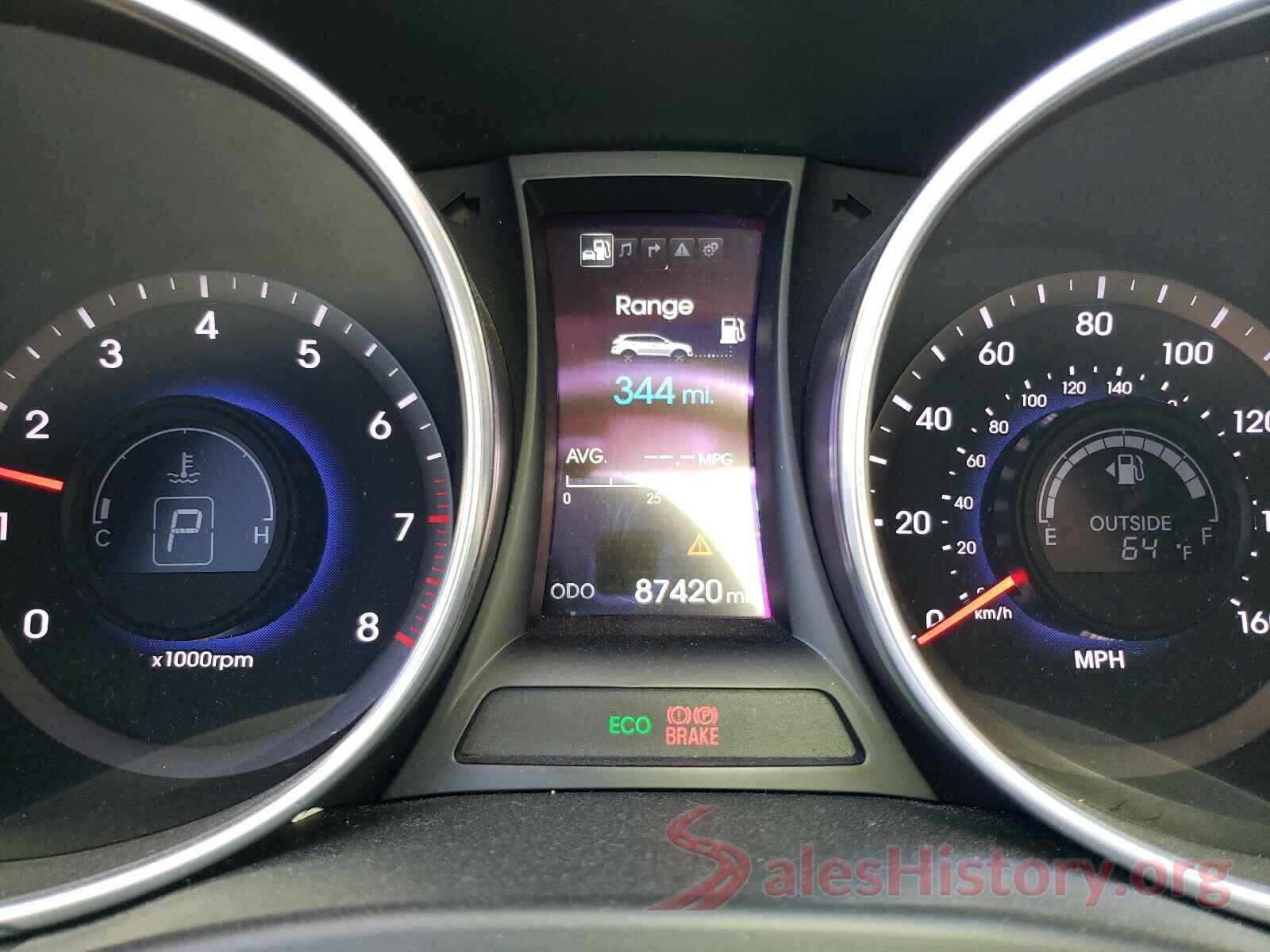 KM8SR4HF9GU158740 2016 HYUNDAI SANTA FE