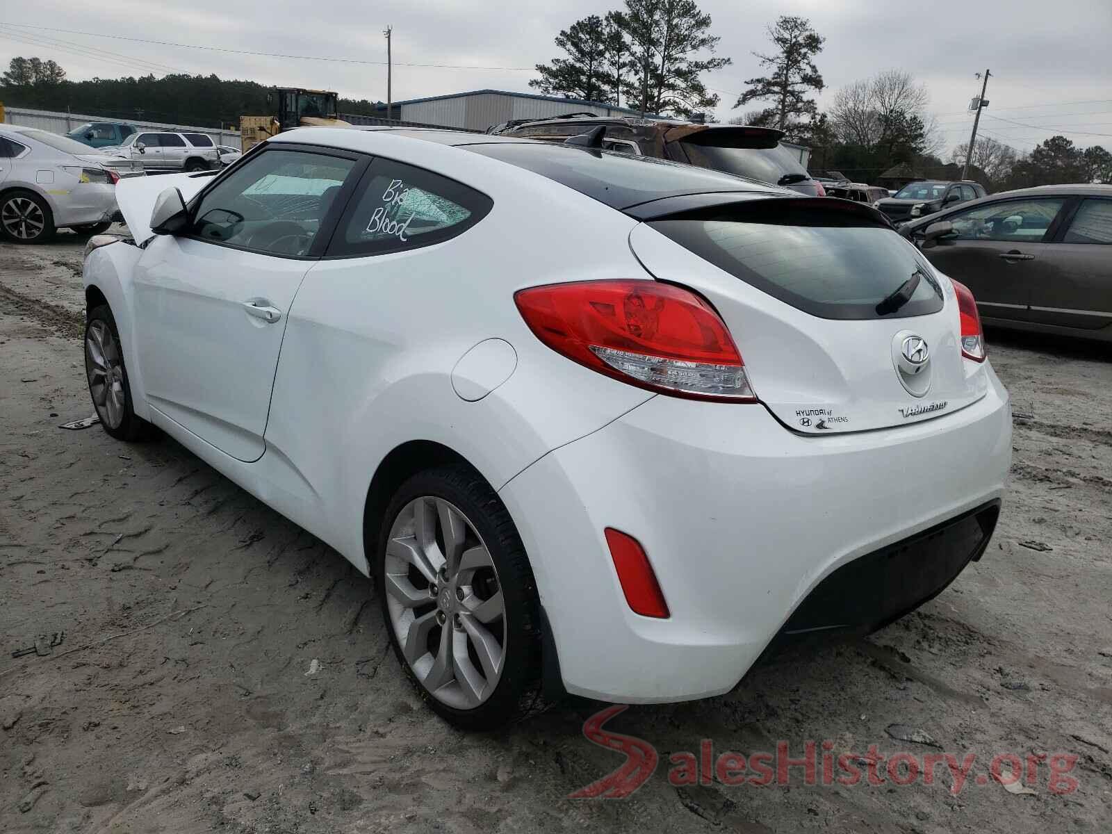 5XXGT4L33HG149516 2015 HYUNDAI VELOSTER