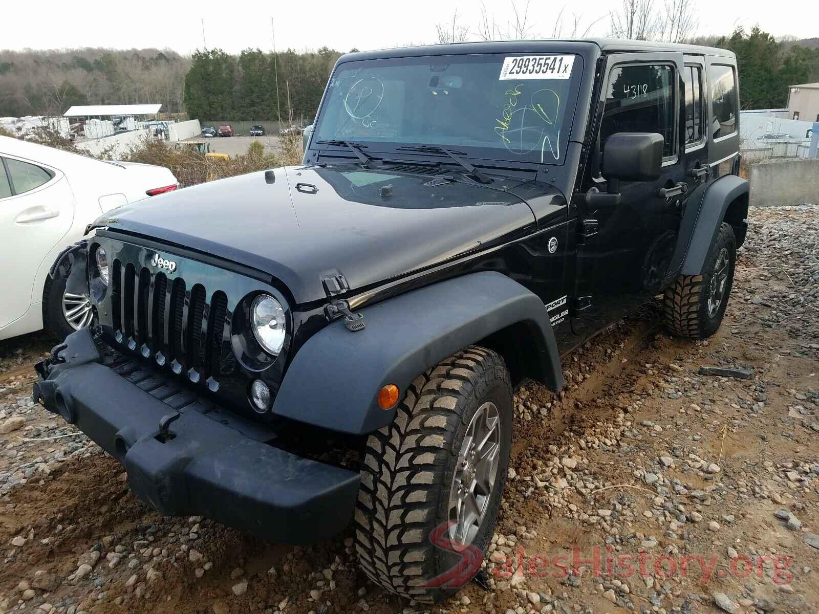 3VWC57BU9MM003924 2016 JEEP WRANGLER