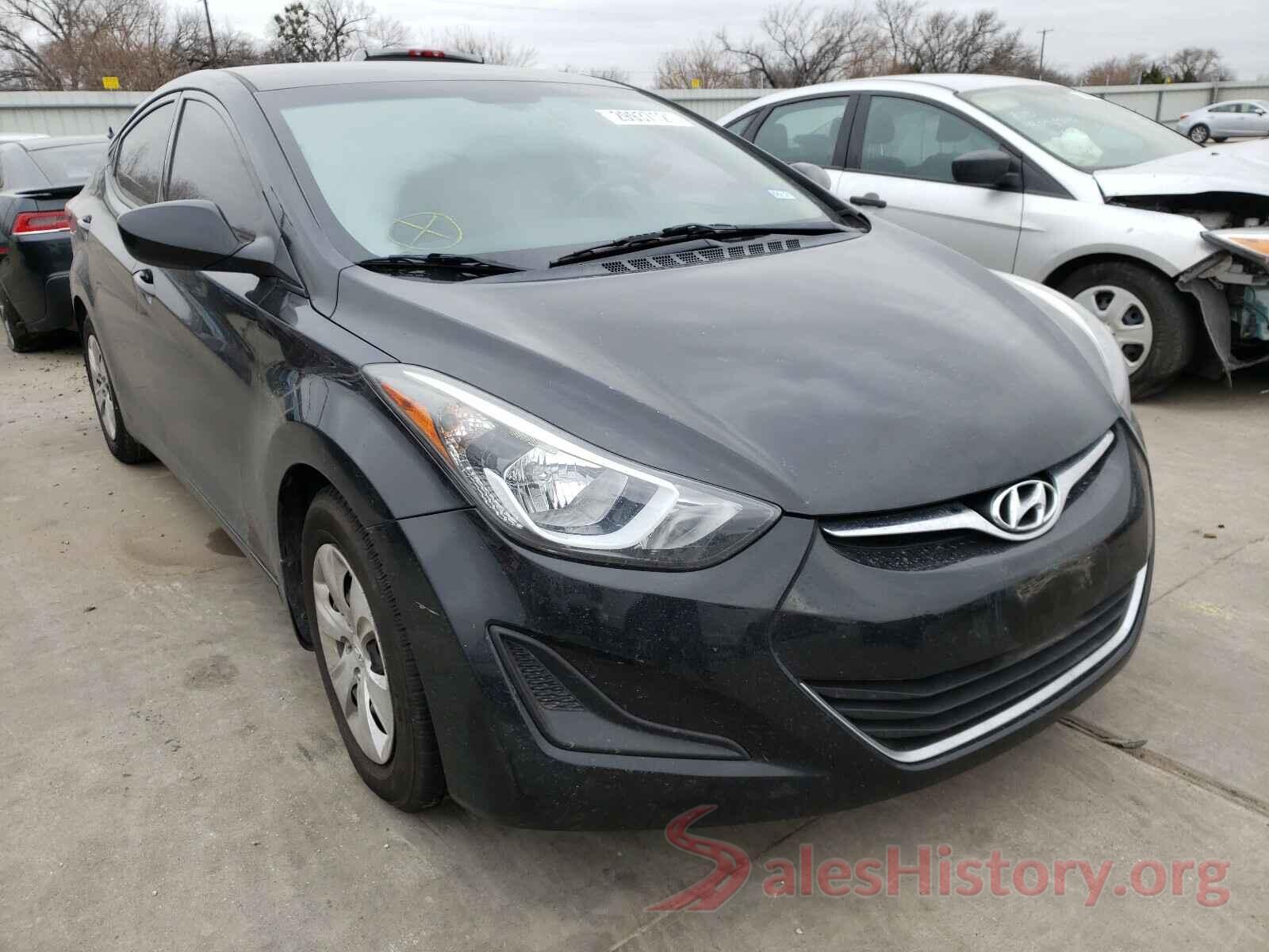 5NPDH4AE2GH795304 2016 HYUNDAI ELANTRA