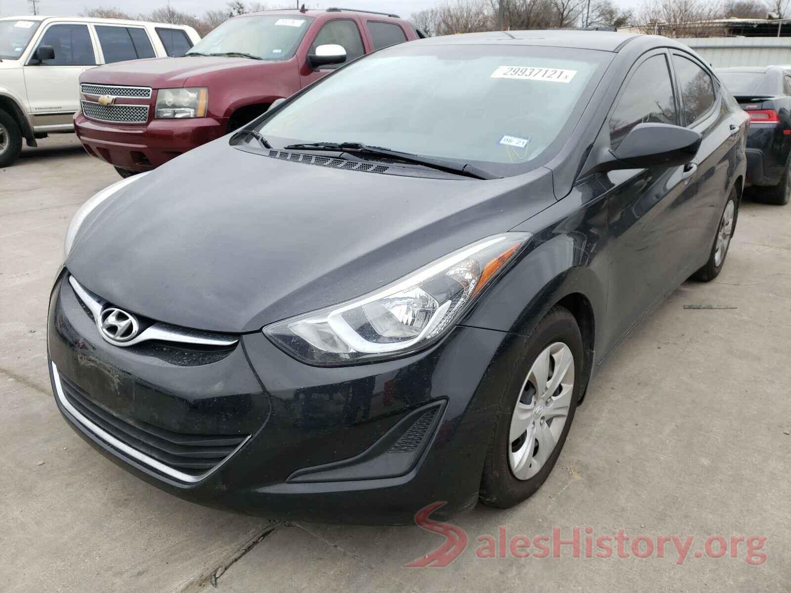 5NPDH4AE2GH795304 2016 HYUNDAI ELANTRA