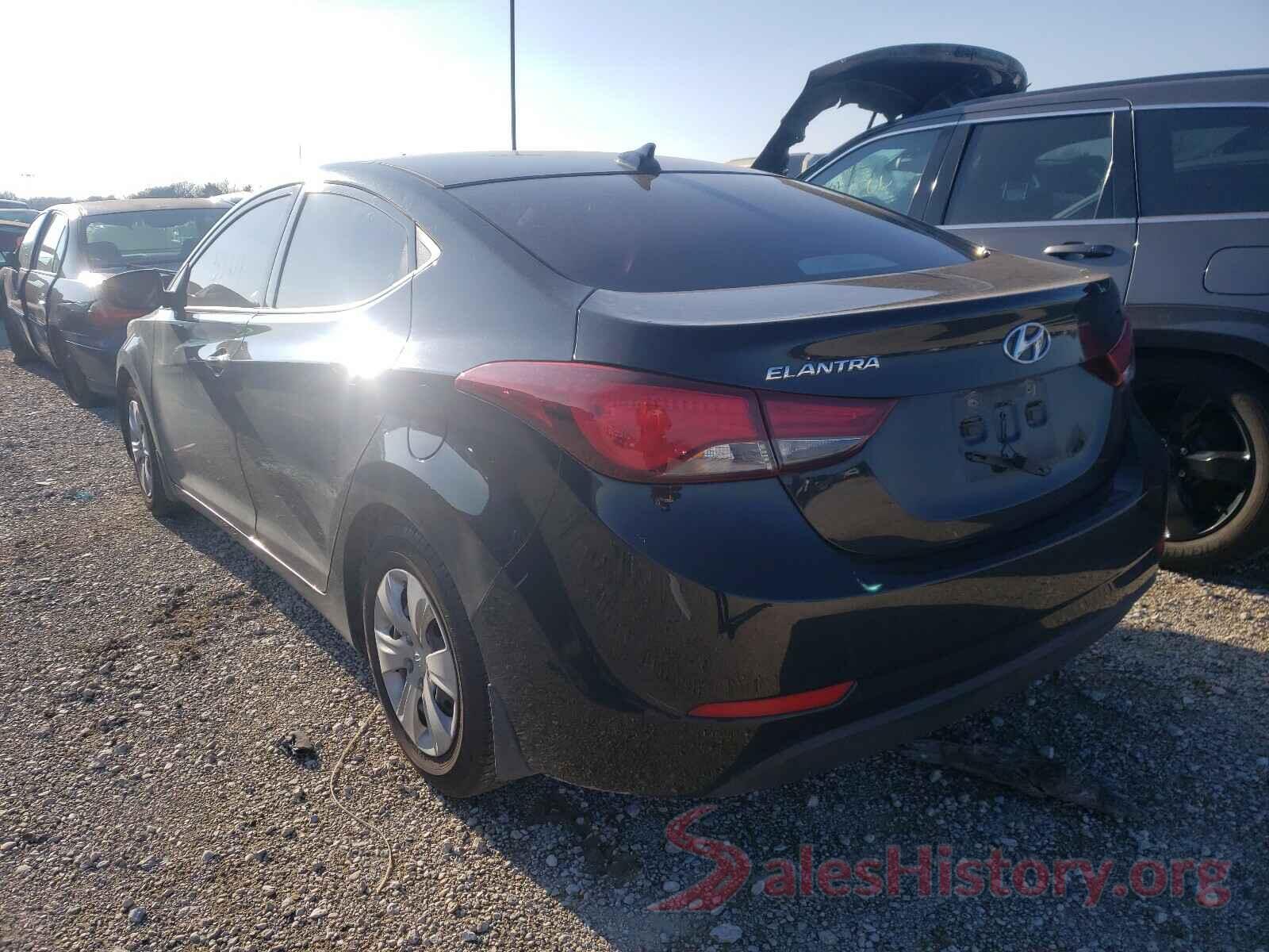 5NPDH4AE2GH795304 2016 HYUNDAI ELANTRA