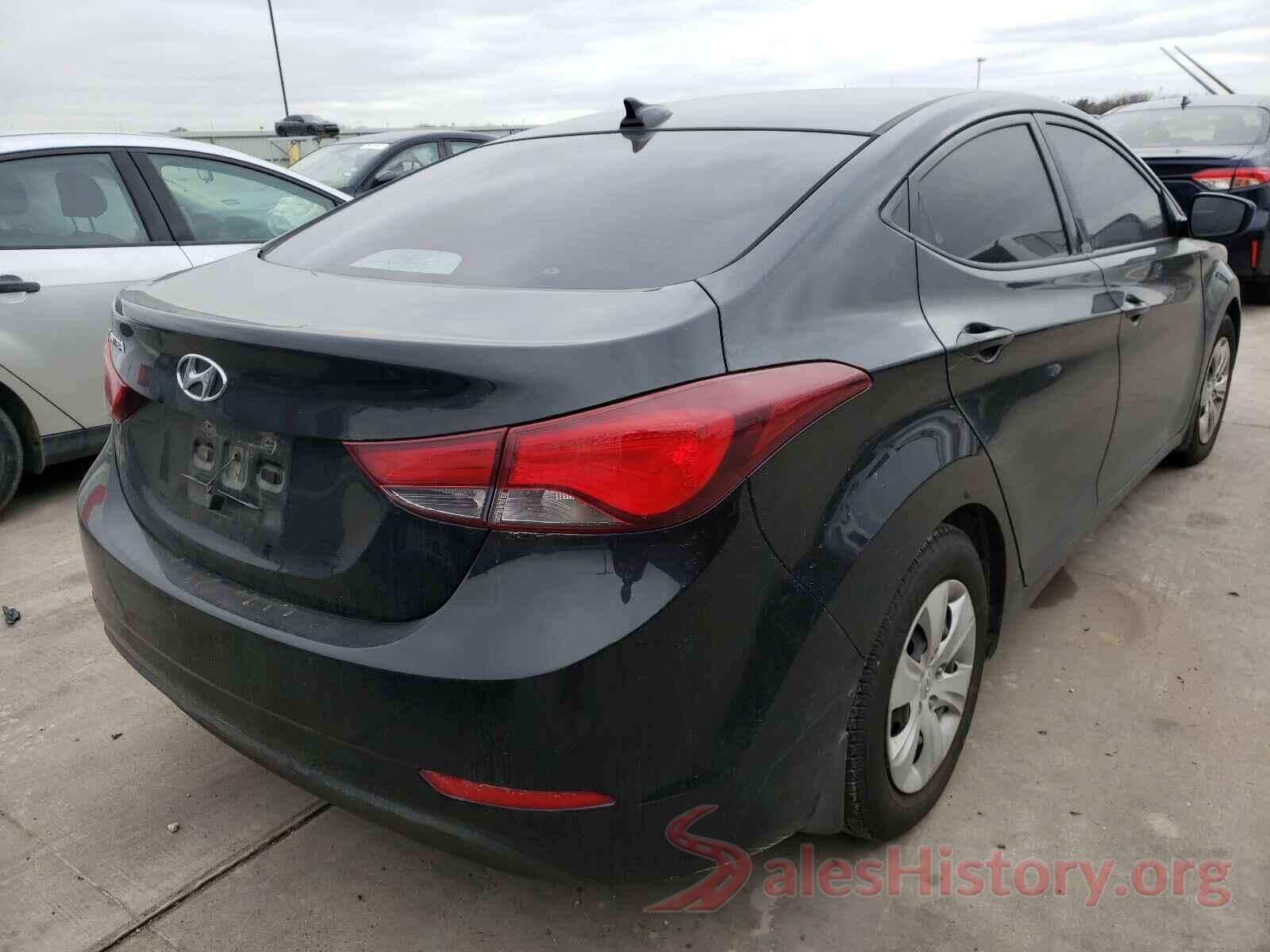 5NPDH4AE2GH795304 2016 HYUNDAI ELANTRA