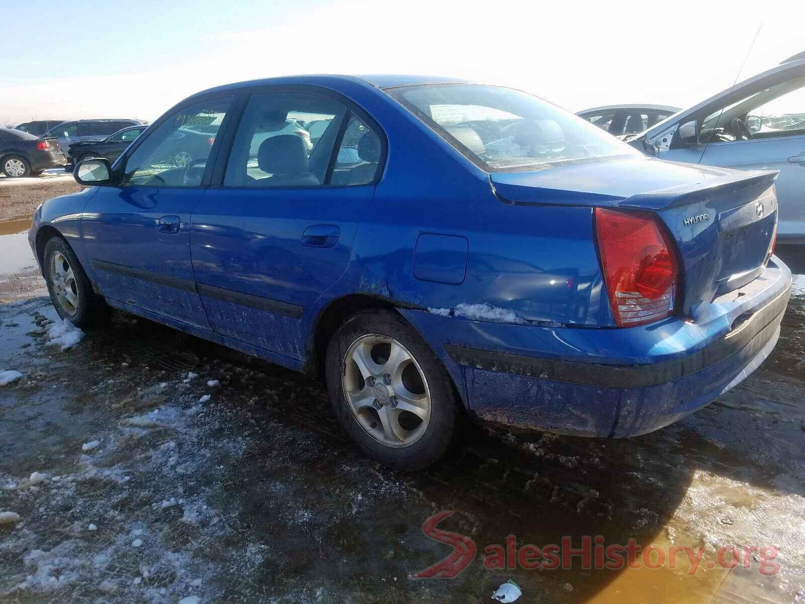 JTNKARJE5HJ552809 2004 HYUNDAI ELANTRA