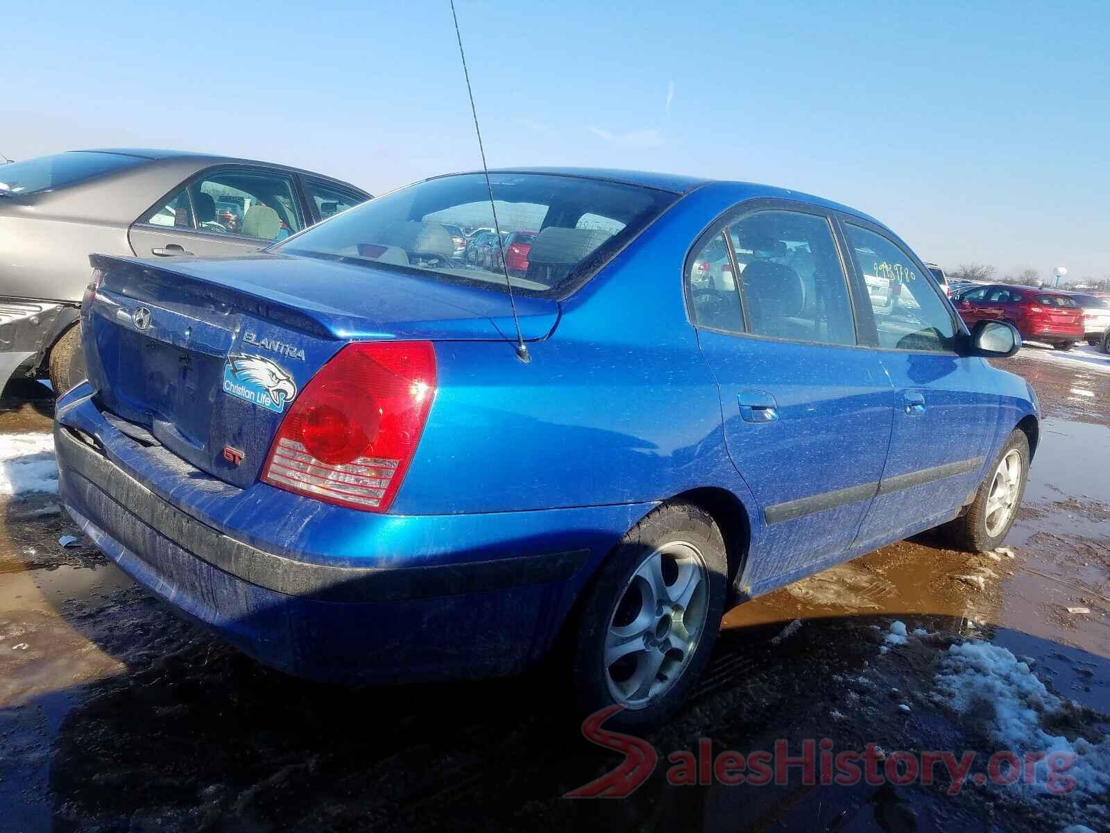 JTNKARJE5HJ552809 2004 HYUNDAI ELANTRA