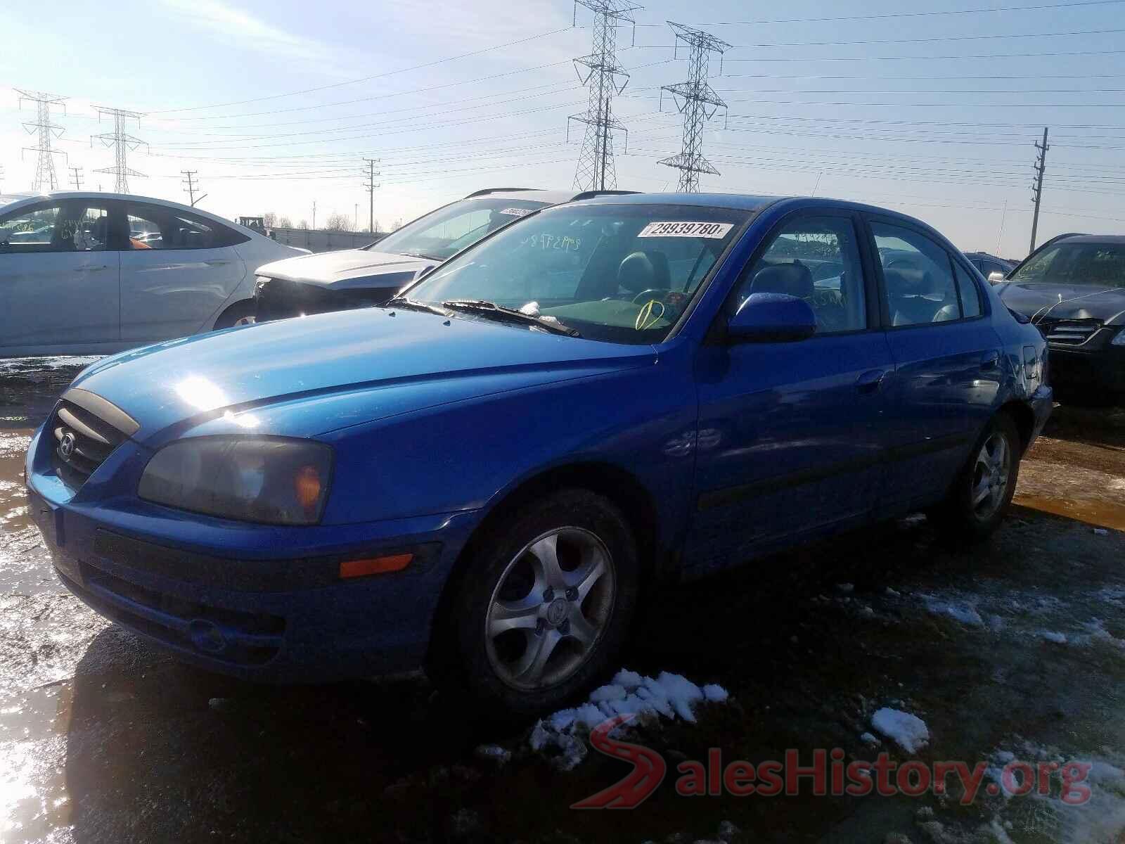 JTNKARJE5HJ552809 2004 HYUNDAI ELANTRA