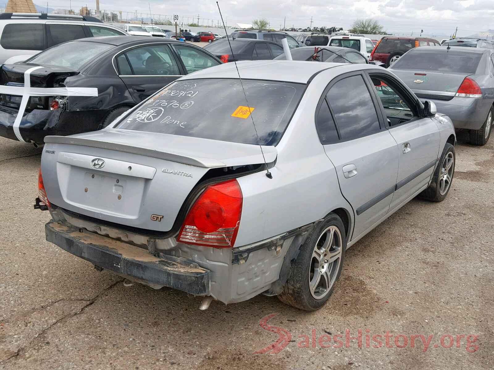 JTMBFREVXHJ122127 2005 HYUNDAI ELANTRA